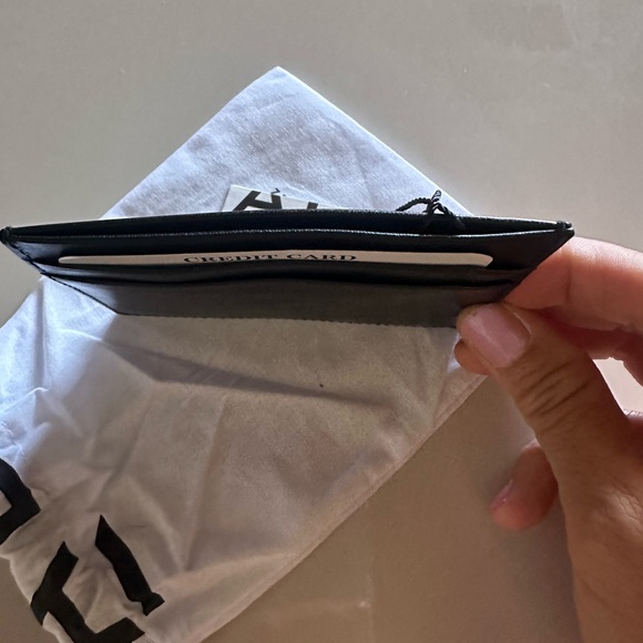 Adolfo Dominguez Leather Card Holder Wallet - Picture 5 of 9